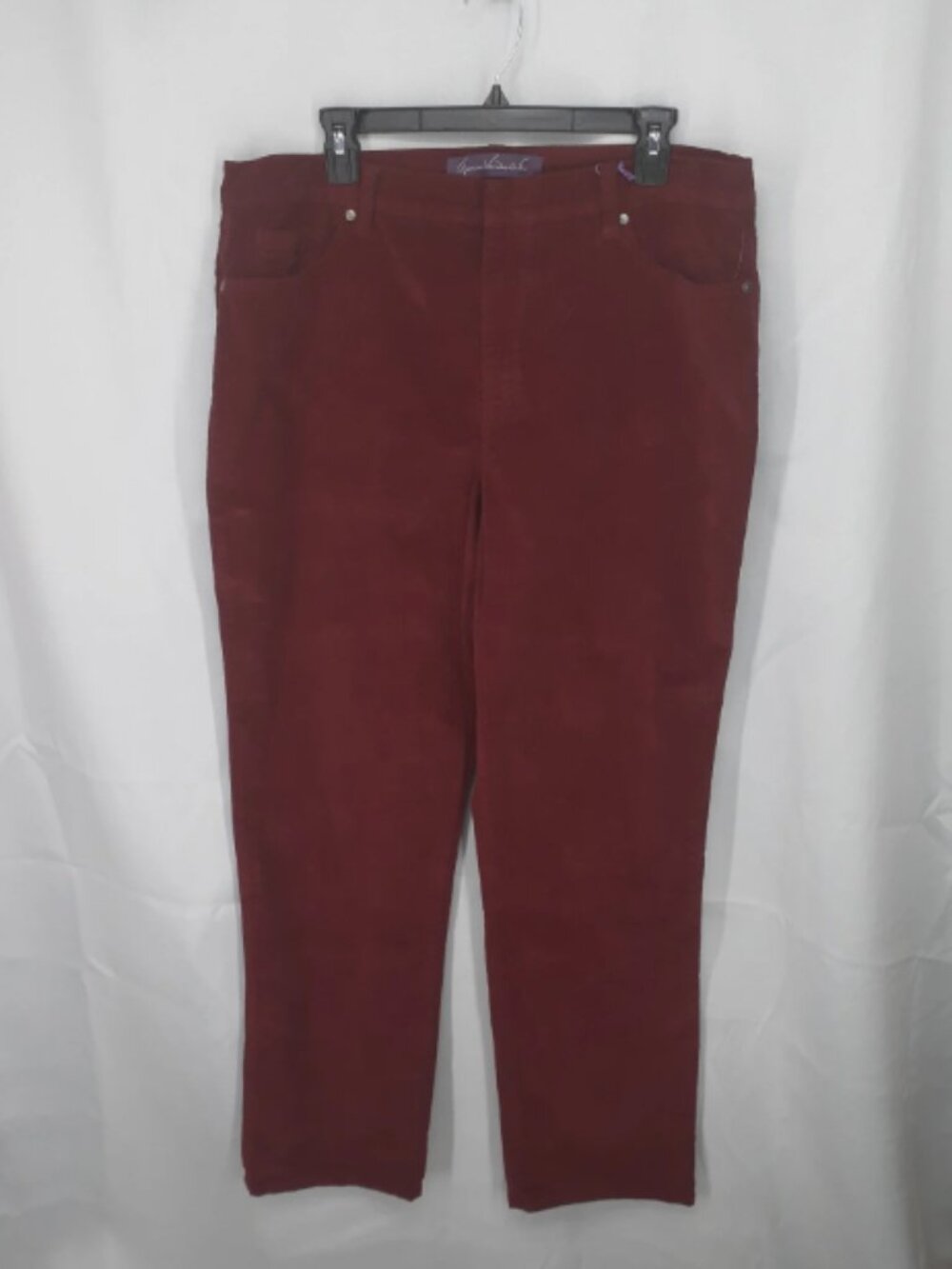 Ladies Rust Gloria Vanderbilt Pants Size 16 ORG $50 (Rack 1) NWT